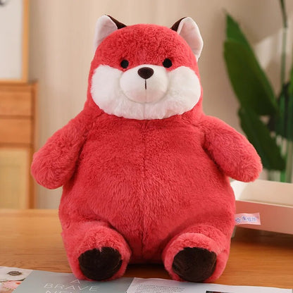 Chubby Red Fox Plushie Stuffed Animals - Plushie Depot