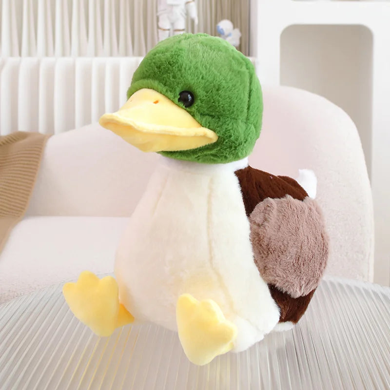 Cute Baby Mallard Duck green Stuffed Animals - Plushie Depot