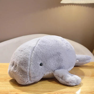 Cuddle-me Manatee Plushie Gray | Plushie Depot