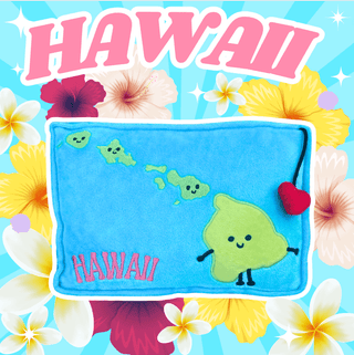 Hawaii Stuffed State Plush | Plushie Depot