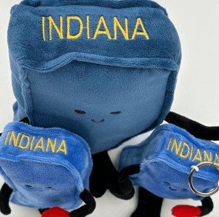 Indiana Stuffed States Magnet | Plushie Depot