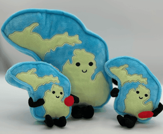 Michigan Stuffed States Magnet | Plushie Depot