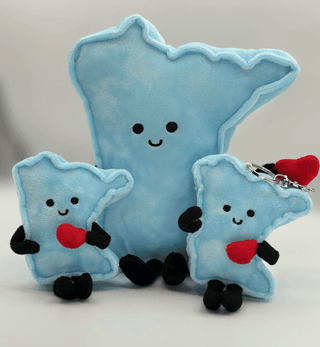 Minnesota Stuffed States Magnet | Plushie Depot