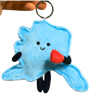 Alaska Stuffed States Keychain | Plushie Depot