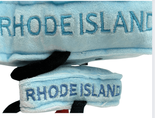 Rhode Island Stuffed States Keychain | Plushie Depot