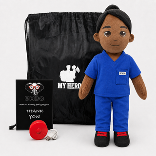 Doctor Doll & Nurse Doll | Recordable Medical Doll Female Dark Skin Black