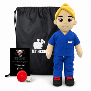Doctor Doll & Nurse Doll | Recordable Medical Doll Female Fair Skin Blonde