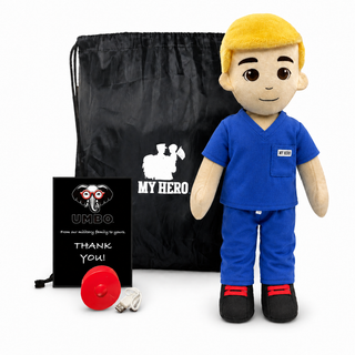 Doctor Doll & Nurse Doll | Recordable Medical Doll Male Fair Skin Blonde