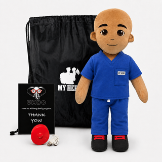 Doctor Doll & Nurse Doll | Recordable Medical Doll Male Tan Skin Bald