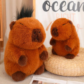 Fluffy Capybara Plushie - Plushie Depot