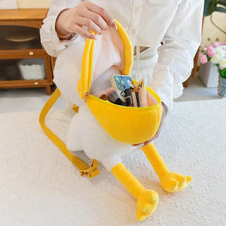 Pellie The Pelican Plush Bag