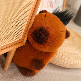 Fluffy Capybara Plushie - Plushie Depot
