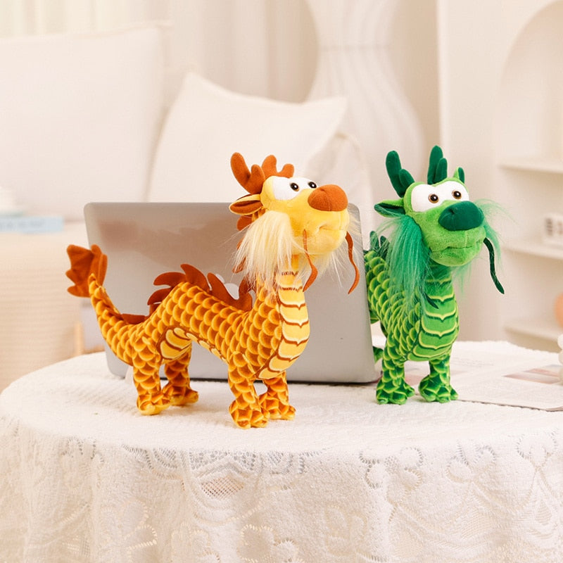 Soo The Chinese Dragon Plushie Stuffed Animals - Plushie Depot