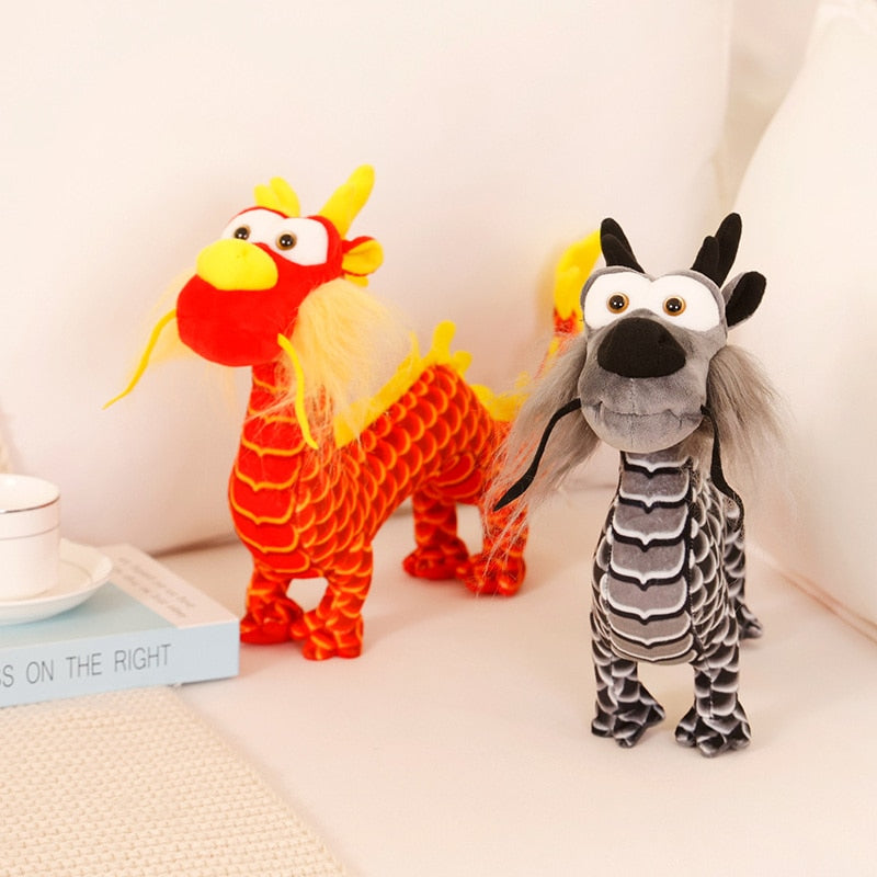 Soo The Chinese Dragon Plushie Stuffed Animals Plushie Depot