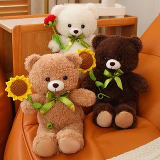 Flower Lover's Teddy Bear Plushie Depot