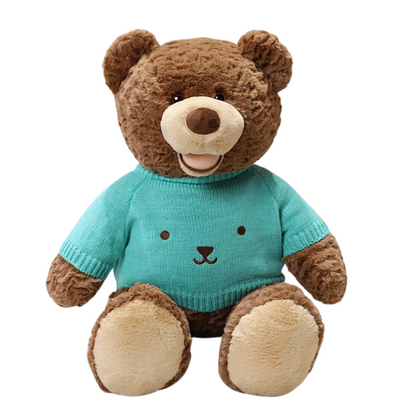 Smiley Face Sweater Teddy Bear Stuffed Animals - Plushie Depot