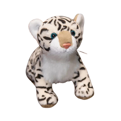 Realistic Snow Leopard Plushies Stuffed Animals - Plushie Depot