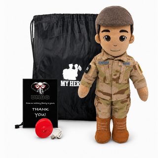Space Force Daddy Doll | Military Doll | Recordable Male Tan Brown