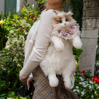 Creative Cat Backpacks Wearable Fashion Companion Cats Ragdoll Backpack