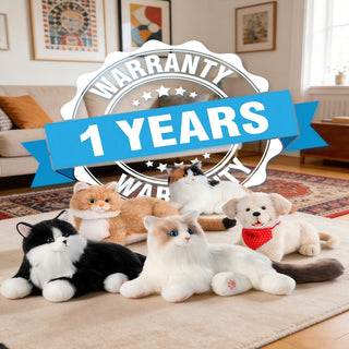 Percy Robot Cat – Interactive Weighted Comfort Toy