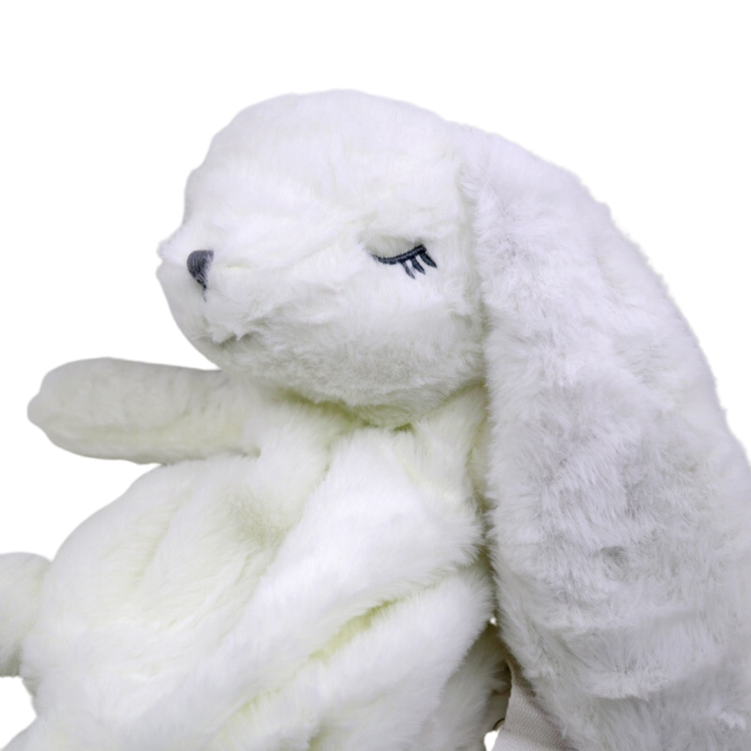 Kawaii White Bunny Rabbit Plush Backpack Bags Plushie Depot
