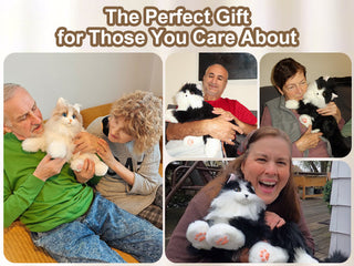 Percy Essential – Lifelike Interactive Robot Cat Companion for Seniors