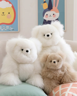 Alpaca Stuffed Animal - Bear 15"