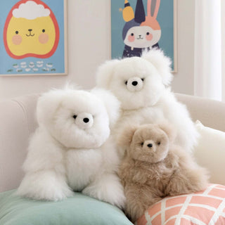 Alpaca Stuffed Animal - Bear - Large 21"