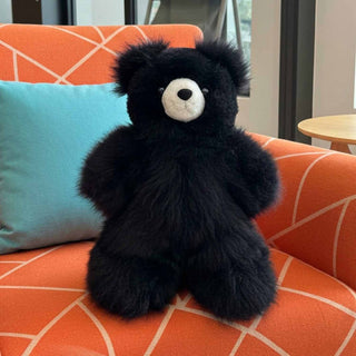 Alpaca Stuffed Animal - Bear - Large 21" Black