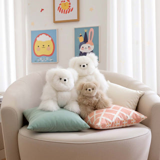 Alpaca Stuffed Animal - Bear - Medium 15"