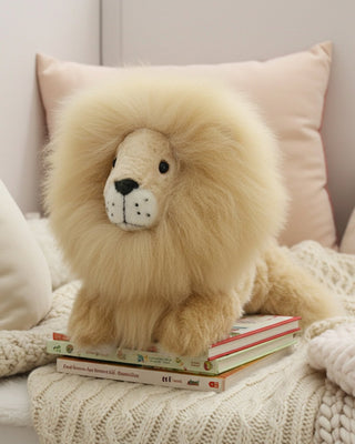 Alpaca Stuffed Animal - Lion - Small 9"