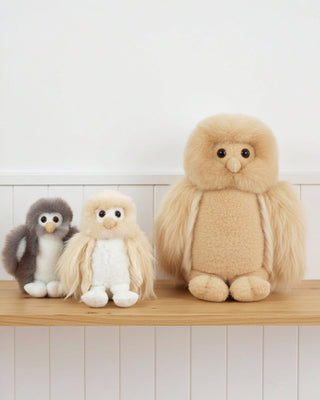 Alpaca Stuffed Animal - Owl 10"