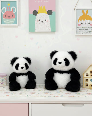 Alpaca Stuffed Animal - Panda - 9"