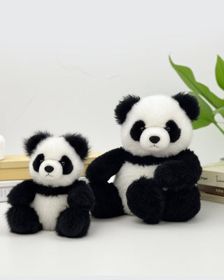 Alpaca Stuffed Animal - Panda - 9"
