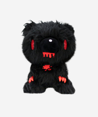 Shaggy Fur Black Gloomy Bear 7" Plush - Plushie Depot