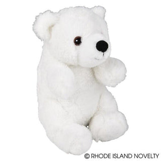 8" Cradle Cubbies Polar Bear Plushie Depot