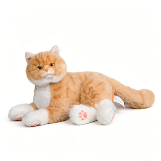 Percy Interactive Robot Cat Companion for Seniors Ginger Cat