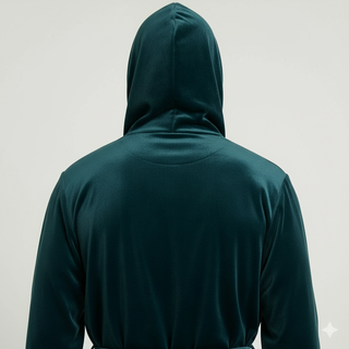 Men’s Robe with Hood – Ultra-Soft Plush Comfort for Everyday Use