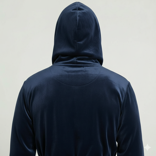 Men’s Robe with Hood – Ultra-Soft Plush Comfort for Everyday Use