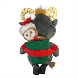 Krampus 10” Plush with Mini GingerDead Man