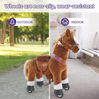 Model U® Horse Ride-On Toy Age 3–4 – Brown