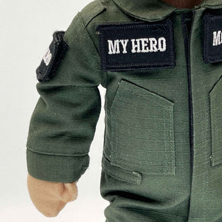 My Hero™ Flight Suit Pilot Daddy Doll | Recordable Plush