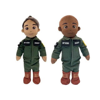 My Hero™ Flight Suit Pilot Daddy Doll | Recordable Plush
