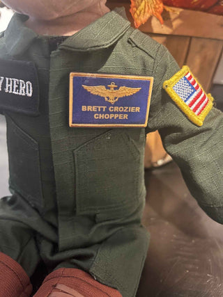 My Hero™ Flight Suit Pilot Daddy Doll | Recordable Plush