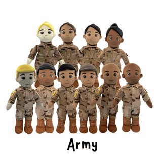 My Hero™ Army Soldier Daddy Doll | Custom Recordable Plush
