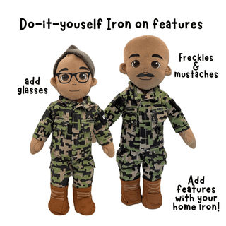 My Hero™ Daddy Doll Navy Sailor | Custom Recordable Plush