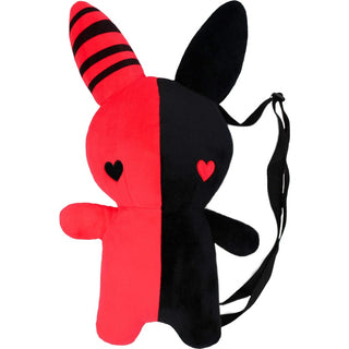 Bunny Plush Backpack 20" (Red/Black) Default Title Plushie Depot