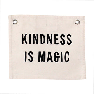 kindness is magic banner - natural Plushie Depot