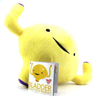 I Heart Guts - Bladder Plush - Don't Stop Relievin' - Plushie Depot