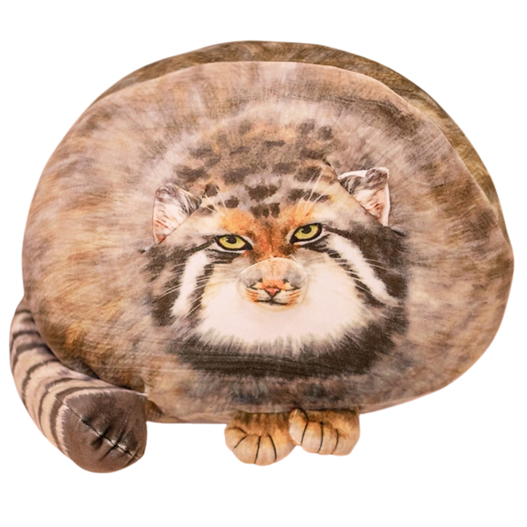 Soft And Cuddly Fat Cat Plush Pillow Kawaii Sleeping Throw Pillow